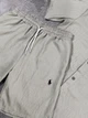 Мужской льняной костюм Polo Ralph Loren шорты+рубашка 2XL серый (RL0009) - изображение 7