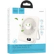 Портативний вентилятор Hoco HX607 handheld folding fan 2000 mAh White - зображення 3