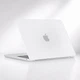 Чехол-накладка для MacBook Air 13.6" M2/M3/M4/M5 2022–2026 A2681/A3113/A3240/A3449 твердый пластиковый защитный кейс White матовый белый - изображение 5