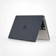 Чехол-накладка для MacBook Air 13.6" M2/M3/M4/M5 2022–2026 A2681/A3113/A3240/A3449 твердый пластиковый защитный кейс Black Черный матовый - изображение 3
