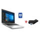 Ноутбук HP ProBook 650 G4 / 15.6" (1920x1080) IPS / Intel Core i3-8130U (2 (4) ядра по 2.2 - 3.4 GHz) / 8 GB DDR4 / 256 GB SSD / Intel HD Graphics 620 / WebCam / Win 11 Pro б/в + Подарунок Флеш-накопичувач Kingston DataTraveler Exodia S 64GB - зображення 1