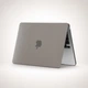 Чехол-накладка для MacBook Air 13.6" M2/M3/M4/M5 2022–2026 A2681/A3113/A3240/A3449 твердый пластиковый защитный кейс Charcoal grey матовый серый - изображение 2