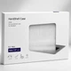Накладка глянцевая HardShell Crystal Case для MacBook NEO 13 A3404 Clear, прозрачный глянцевый защитный чехол для Макбук 13 - изображение 2