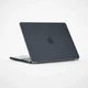 Чехол-накладка для MacBook Air 13.6" M2/M3/M4/M5 2022–2026 A2681/A3113/A3240/A3449 твердый пластиковый защитный кейс Black Черный матовый - изображение 1