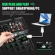 Студийный комплект Micfuns M4-PRO: 4-канальный аудиомикшер + 2 беспроводных микрофона (UHF) - Профессиональная - Б/У - изображение 3