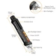Безконтактний індикатор напруги Neoteck NTK009 (PM8908C) AC Voltage Detector 12V-1000V, Чорний з помаранчевим - Б/В - зображення 6