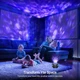 Проектор звездного неба LED, галактический ночник с Bluetooth колонкой, пультом и таймером, для детей - Б/У - изображение 5