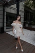 Плаття Amelia - Classyme - XS - Молочний подовжений - (10d) - зображення 1