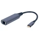 Адаптер Cablexpert Type-C-RJ-45, 0.15 м., Черный - 345696 - изображение 1
