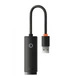 Адаптер Baseus WKQX000001 AirJoy, RJ45, USB, Черный - 350913 - изображение 1