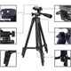 Штатив для телефону та фотоапарата Tripod 3120, універсальний алюмінієвий трипод з регульованою висотою - зображення 2