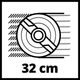 Газонокосарка Einhell GC-EM 1032 (3400257) - зображення 7