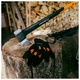 Топор колун с чехлом Fiskars X28 M для раскалывания древесины 71 см сталь черный CС-0018 - изображение 6