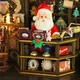 DIY конструктор румбокс Christmas Wonderland — мініатюрний різдвяний магазин із підсвіткою - зображення 5