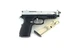 Стартовый пистолет Kuzey F92 shiny chrome, с доп. магазином (Beretta 92) + Патроны - изображение 4