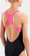 Купальник закритий для дівчат Arena DOTS SWIMSUIT SWIM PRO BACK Чорний 128 см (010745-559-128) - изображение 5