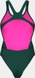 Купальник закритий для жінок Arena TEAM SWIMSUIT SWIM TECH SOLID темно-зелени 38 (004763-609-38) - зображення 9