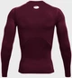 Мужской лонгслив UA HG Armour Comp LS для тренировок, размер SM, ткань HeatGear, быстро сохнет (52BDEFD774A6) - изображение 6