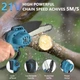 Аккумуляторная мини-пила NUZEKY 6 дюймов Черный - изображение 6