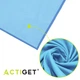Рушник спортивний Actiget 150 x 80 см з мікрофібри ACT0191 Blue - зображення 13