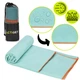 Рушник спортивний Actiget 150 x 75 см з мікрофібри ACT0194 Sky Blue - зображення 11