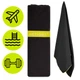 Полотенце спортивное Actiget 180 x 100 см из микрофибры ACT0189 Black - изображение 5