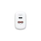 Мережевий зарядний пристрій ArmorStandart Poweraze 45 W GaN Type-C + USB-A White (ARM90431) - зображення 4