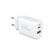 Мережевий зарядний пристрій ArmorStandart Poweraze 45 W GaN Type-C + USB-A White (ARM90431) - зображення 5