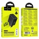 Сетевое зарядное устройство Hoco N75 GaN PD 65W / 3.25A USB+2Type-C для ноутбука с быстрой зарядкой Black - изображение 5