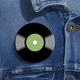 Значок Retro Vinyl Record | Виниловая пластинка Винил (05) - изображение 2