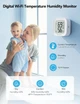 Розумний Wi-Fi термометр-гігрометр Govee H5103, бездротовий датчик температури та вологості повітря для дому з - Б/В - зображення 2