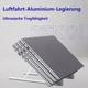 Алюминиевая подставка для ноутбука POWERSUP 101 All-Silica Gel, регулируемая, сложная, до 18 дюймов (Серебристая) - Б/У - изображение 3