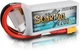 Аккумулятор LiPo Gens ace Soaring 2200 мАч 7, 4 В 2S1P 20C (XT60) для радиоуправляемых моделей самолетов и вертолетов - Б/У - изображение 1