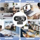 Веб-камера Full HD 1040p Drive Joy с микрофоном, USB веб камера для компьютера и ноутбука, компьютерная камера для - Б/У - изображение 7