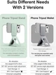 Магнитная подставка-штатив MOFT Snap Invisible Phone Tripod Stand MagSafe (Verde Lago) - Б/У - изображение 5