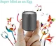 Портативна бездротова міні-колонка Usmain Mini Bluetooth Speaker, 3W, Чорна (Bluetooth, AUX, 350 mAh) - Б/В - зображення 2