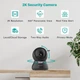 Поворотна кімнатна IP-камера Septekon H40i (Ultra HD 3MP 1296P, Wi-Fi, нічне бачення, двосторонній аудіозв'язок) - Б/В - зображення 2