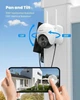 Автономна 4G LTE камера відеоспостереження ieGeek ZY-G1 на сонячній батареї, Бездротова поворотна PTZ IP-камера з - Б/В - зображення 3