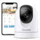 IP-камера відеоспостереження Cinnado D1 2K Wi-Fi поворотна з двостороннім аудіозв'язком - Б/В - зображення 1