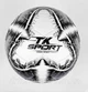 Мяч футбольный TK Sport Size №5 350 грамм Черно-белый (C 44452/4) - изображение 3