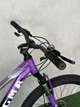 Підлітковий велосипед CrossBike Sigma 26 дюймів для дівчинки від 140 см, легка алюмінієва рама, 21 швидкість, фіолетовий - зображення 5