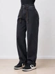 Джинсы женские Vanver 82219 Mom Baggy бананы на резинке стрейчевые 33 черные - изображение 1