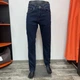 Джинсы Wrangler мужские прямые стрейч классические 33 синие - изображение 1