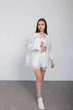 Костюм для девочки белый Cvetkov Шариз 3в1 146 см - изображение 2