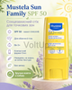 Mustela Sun Family SPF 50 9 мл - карманный солнцезащитный стик для носа, губ, ушей, родинок и открытых участков кожи - изображение 2