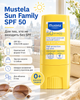 Mustela Sun Family SPF 50 9 мл - компактный солнцезащитный стик для ежедневного SPF-ухода за лицом, губами и открытыми зонами - изображение 3