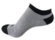 Шкарпетки махрові бавовна короткі Terry socks Світло-сірий - зображення 1