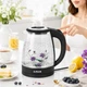 Електрочайник скло A-PLUS 2.0 л (1504) Чорний - зображення 2