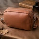 Сумка кросс боди через плечо женская Vintage leather-22795 Рыжяя - изображение 14