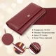 Классический женский кошелек из натуральной кожи ST Leather темно-красного цвета (bg193fash92) - изображение 3